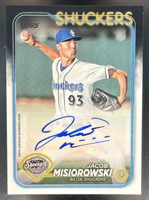 2024 Topps Pro Debut Jacob Misiorowski #PD-171 Auto