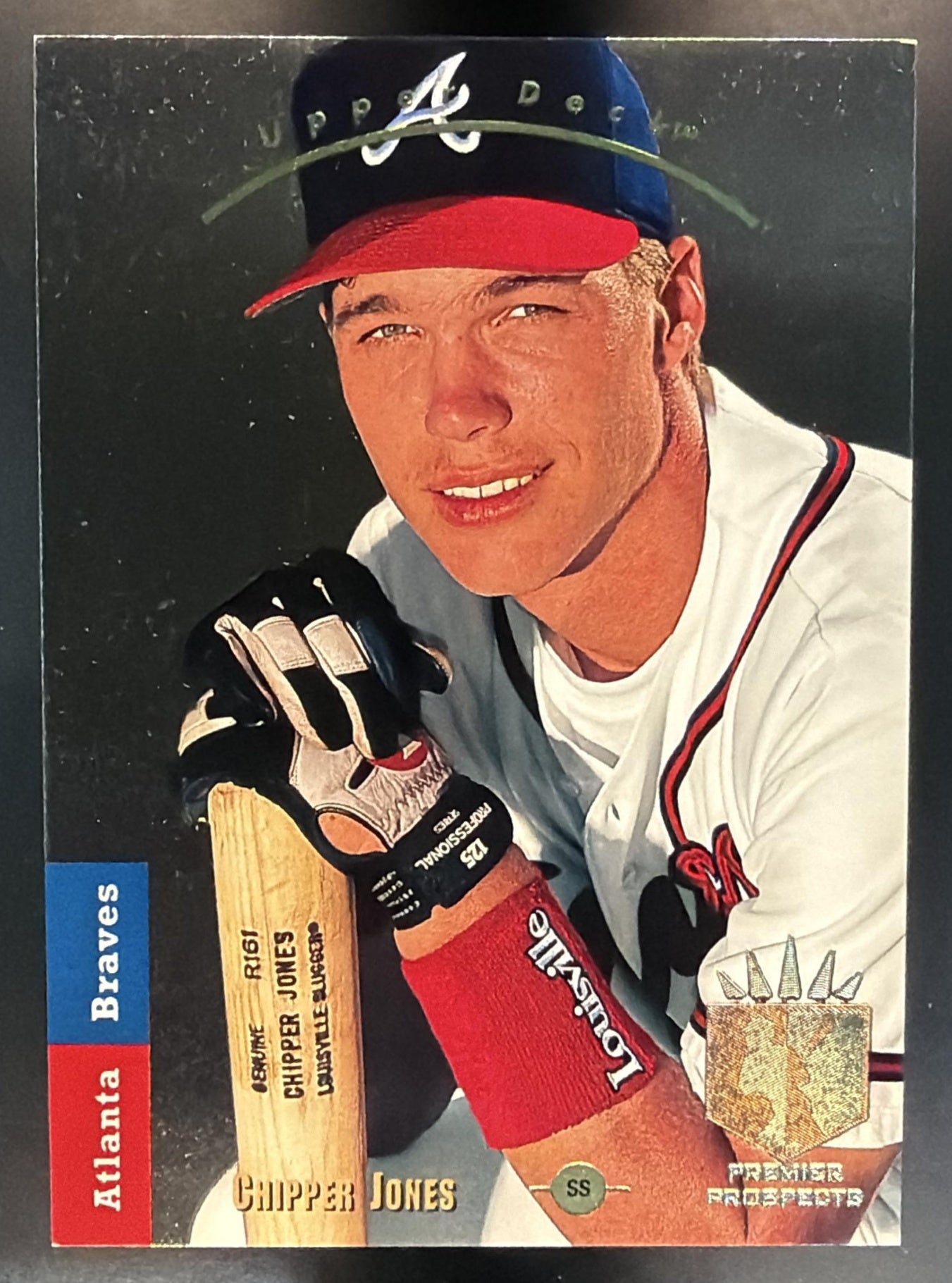 1993 SP Chipper Jones #280 Braves — front