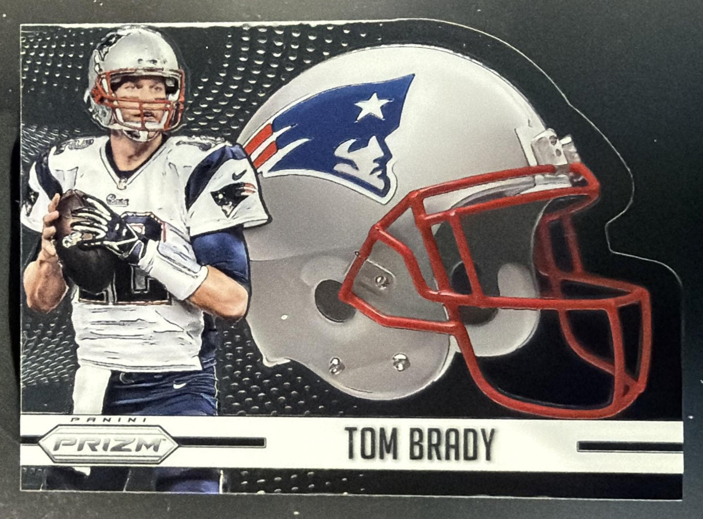 2015 Panini Prizm Tom Brady #H1 Helmets Patriots — front