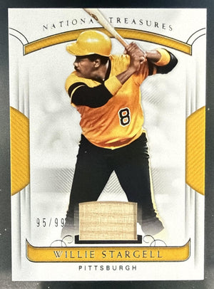 2018 Panini National Treasures Willie Stargell #130 95/99 MEM Pirates