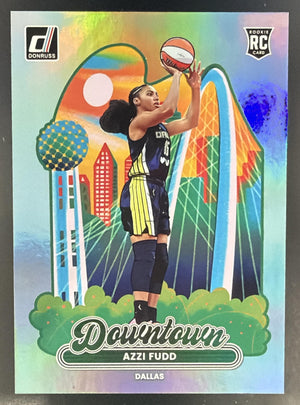 2026 Panini Donruss WNBA Azzi Fudd #11 Downtown RC SSP Wings