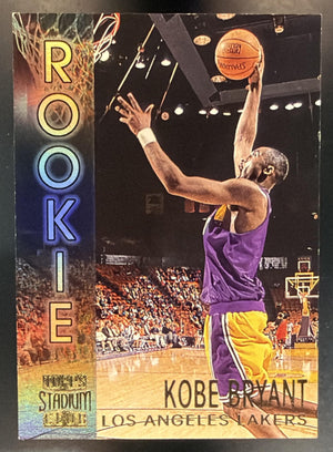 1996-97 Topps Stadium Club Kobe Bryant #R9 Rookies Series Two RC Lakers