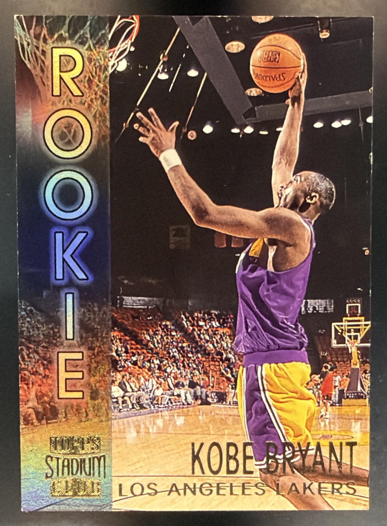 1996-97 Topps Stadium Club Kobe Bryant #R9 Rookies Series Two RC Lakers — front