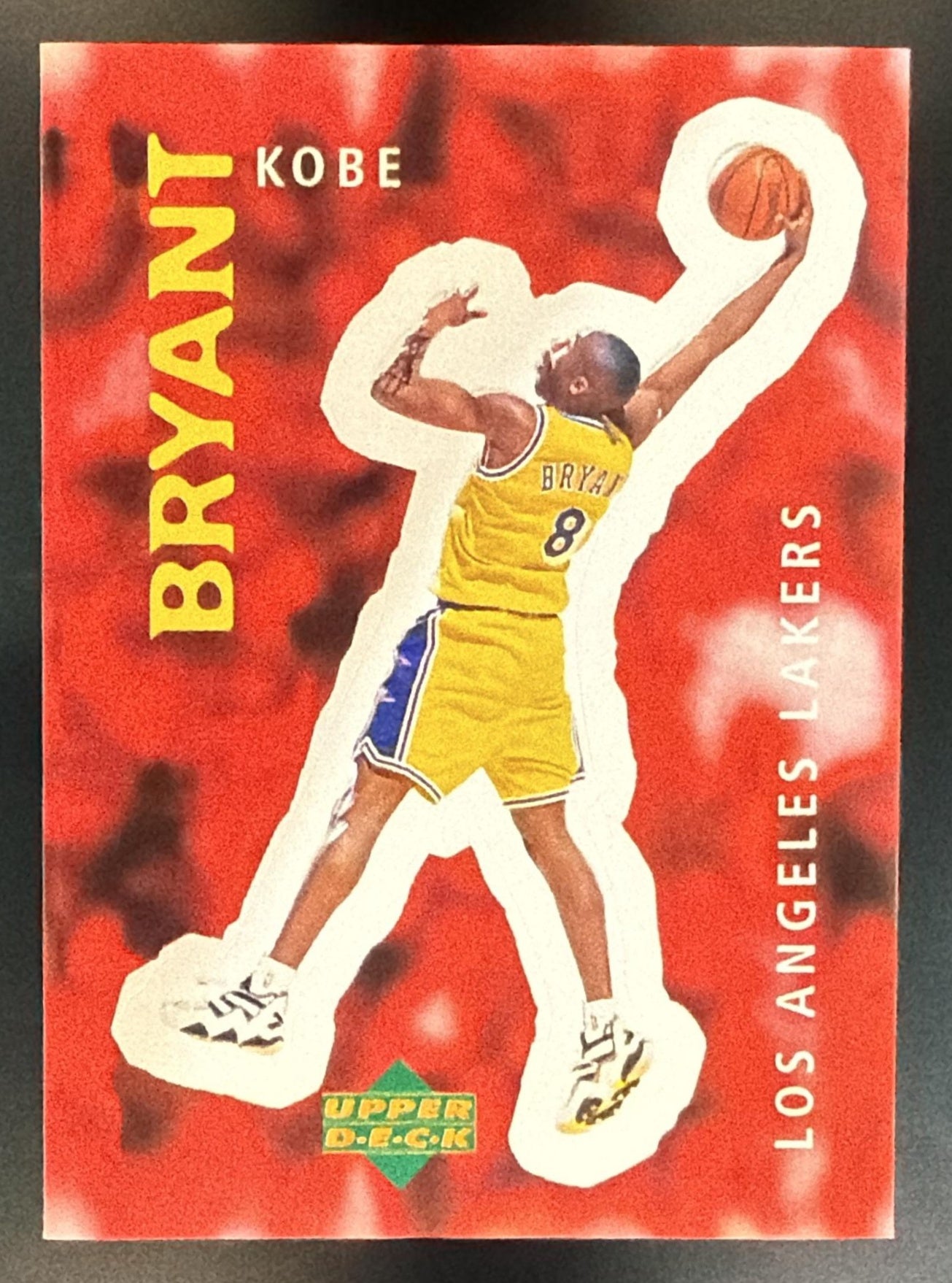 1997 Upper Deck Rookie Stickers Kobe Bryant — front