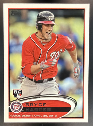 2012 Topps Update Bryce Harper #US183 RC Nationals