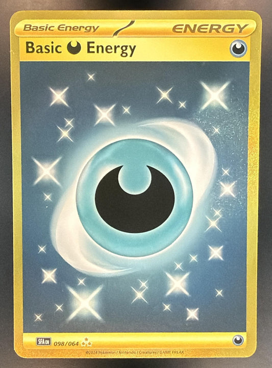 2024 Pokemon Shrouded Fable Basic Darkness Energy #098/064 — front