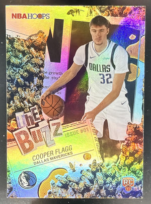 2025-26 Topps Hoops Cooper Flagg #TB-1 The Buzz RC Mavericks