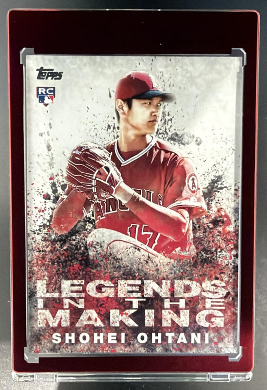 2018 Topps Shohei Ohtani #LITM-2 Legends in the Making Series 2 RC Angels — front