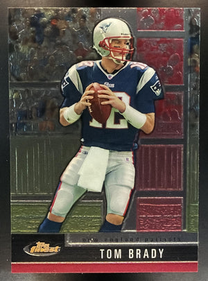2008 Topps Finest Tom Brady #2 Patriots