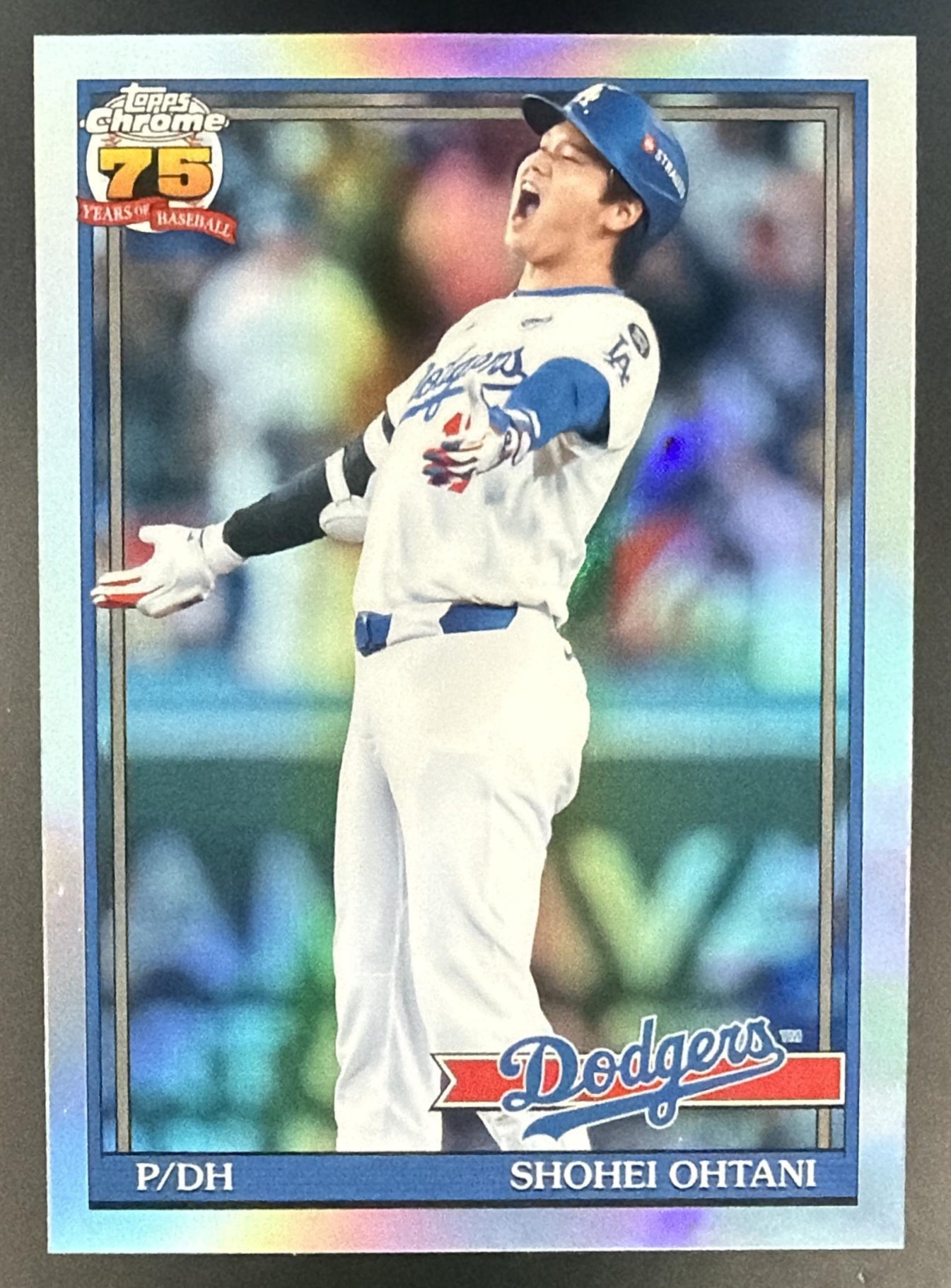 2026 Topps Chrome Shohei Ohtani #91CB-1 1991 Dodgers — front