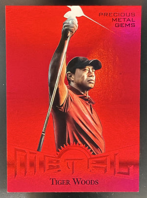 2026 Skybox Metal Universe SE Tiger Woods PMG Retro Precious Metal Gems /100