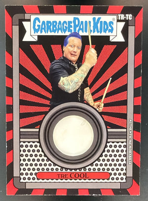 2024 Topps GPK Battle of the Bands: Green Day Tre Cool #TR-TC Tour Relics