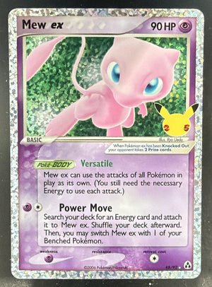 2006 Pokemon EX Legend Maker GR Mew #088/092 Holo