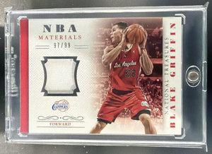 2013-14 Panini National Treasures Blake Griffin #16 NBA Materials 97/99 Clippers