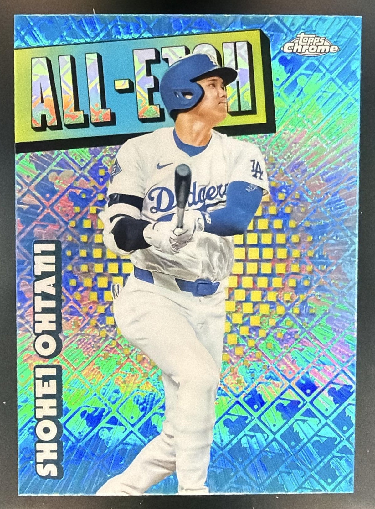 2025 Topps Chrome LogoFractor Shohei Ohtani #CAE-1 All-Etch Dodgers — front