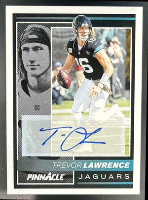 2024 Panini Encore Trevor Lawrence #91 Auto 27/50 Jaguars