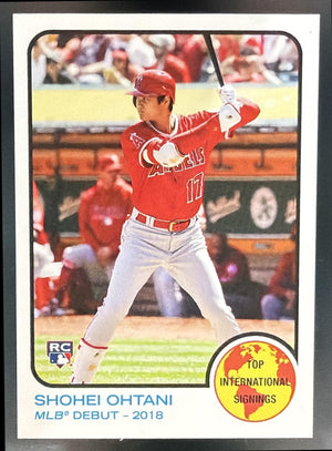 2018 Topps Throwback Thursday Shohei Ohtani #61 RC Angels