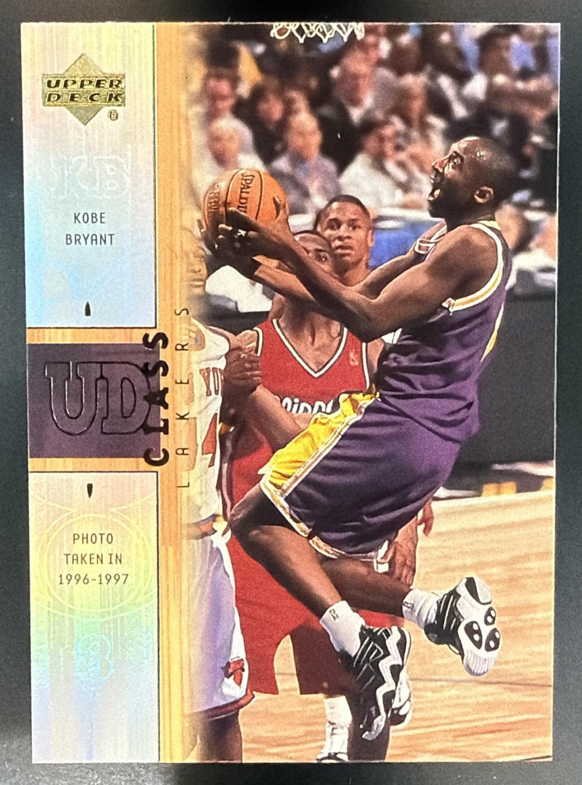 2001-02 Upper Deck Kobe Bryant #C5 UD Class Lakers — front