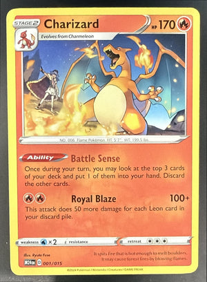 2025 Pokemon McDonalds Dragon Discovery Charizard #001/015
