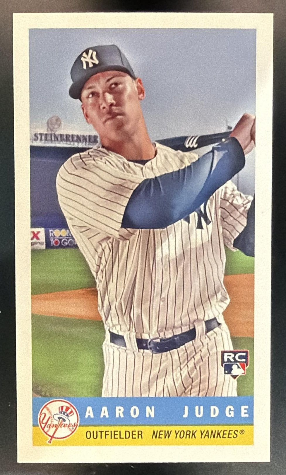 2017 Topps Archives Aaron Judge #59B-7 1959 Bazooka Baseball RC Yankees — front