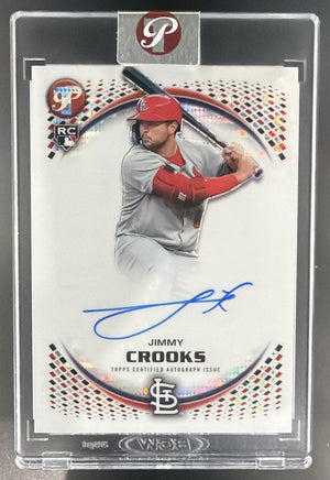 2026 Topps Pristine Jimmy Crooks #PA-JIR Auto Refractor RC Cardinals