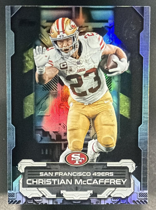 2026 Topps Christian McCaffrey #TM-7 Touchdown Machines SSP 49ers — front