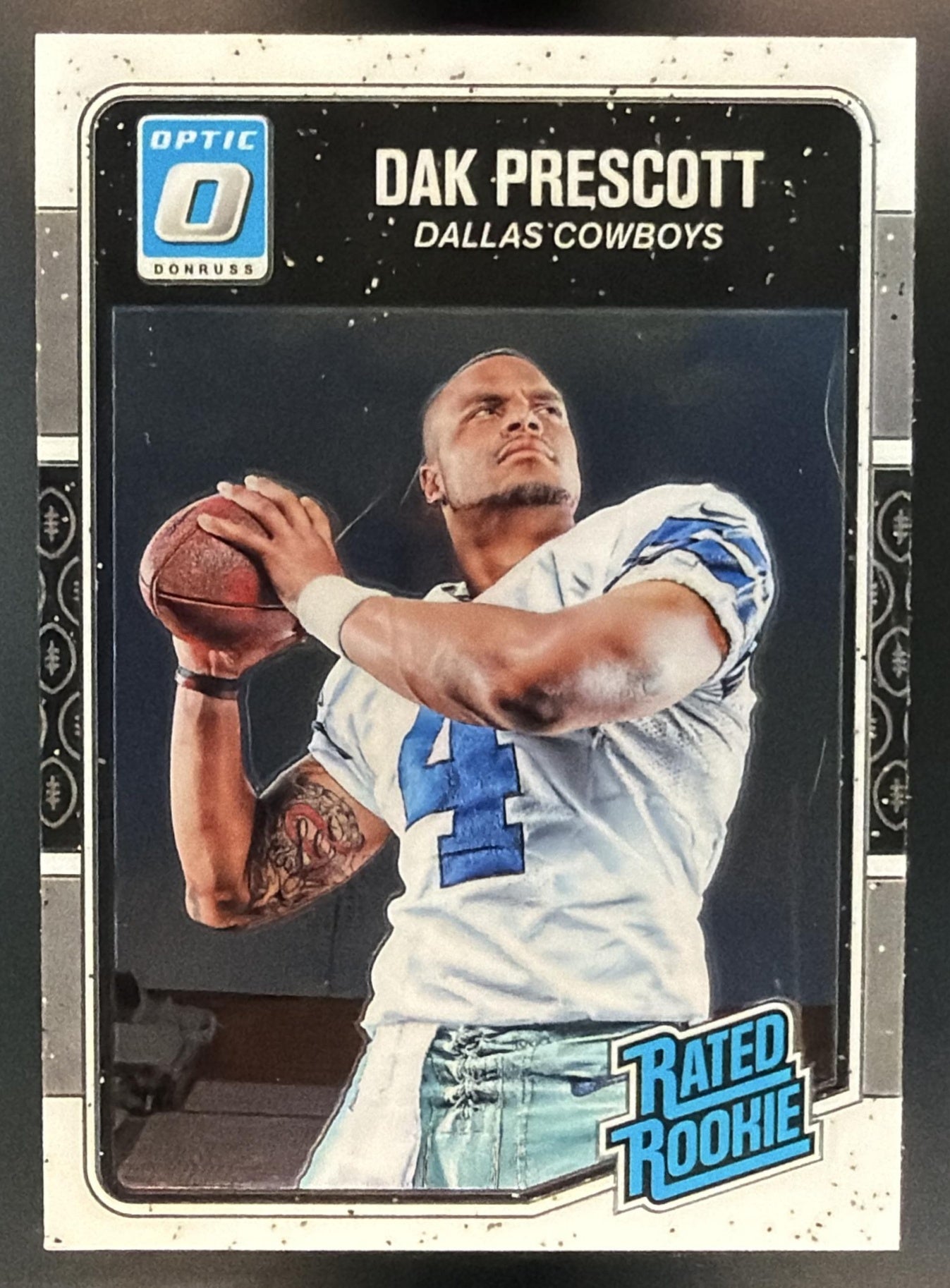 2016 Panini Donruss Optic Dak Prescott #162 RC Cowboys — front