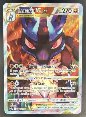 Pokemon Sword & Shield Black Star Promos Lucario VST #SWSH291 2022