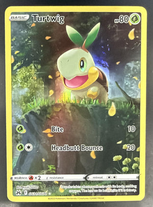 2023 Pokemon Sword & Shield Crown Zenith Turtwig #GG31/GG70 Galarian Gallery