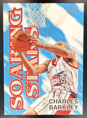 1997-98 Fleer Charles Barkley #3SS Soaring Stars Rockets