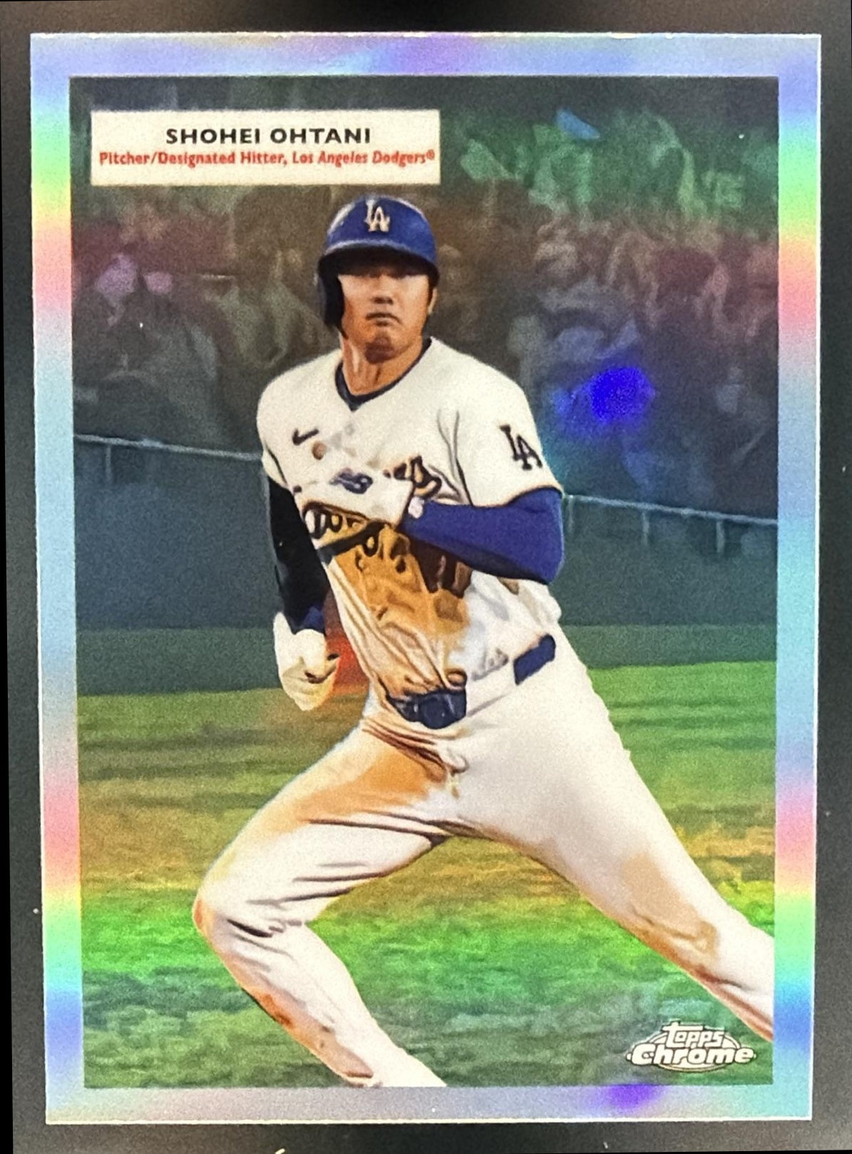 2025 Topps Chrome Platinum Anniversary Sandy Koufax Shohei Ohtani 1955 — front