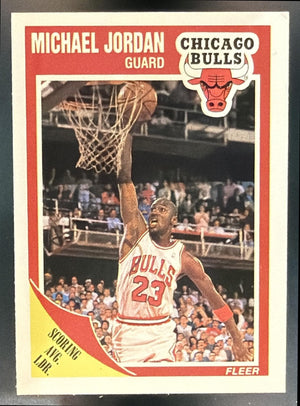 1989-90 Fleer Michael Jordan #21 Bulls