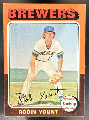 1975 Topps Robin Yount #223 RC Brewers