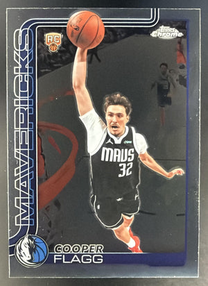 2025-26 Topps Chrome Update Cooper Flagg #151 RC Mavericks