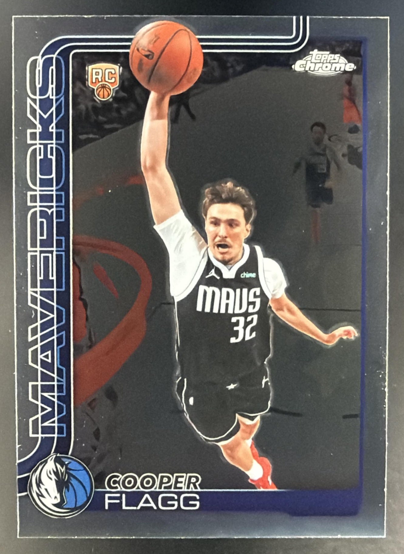 2025-26 Topps Chrome Update Cooper Flagg #151 RC Mavericks — front
