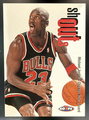 1998-99 Hoops Michael Jordan #13 SO Shout Outs Bulls