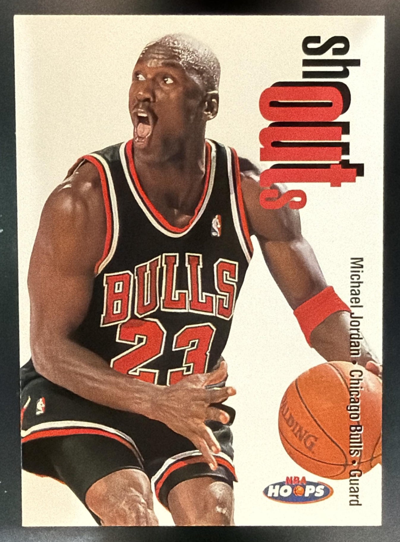 1998-99 Hoops Michael Jordan #13 SO Shout Outs Bulls — front