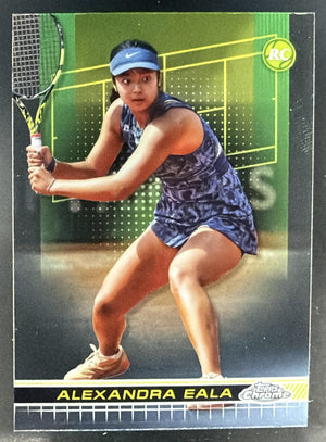 2024 Topps Chrome Alexandra Eala #191