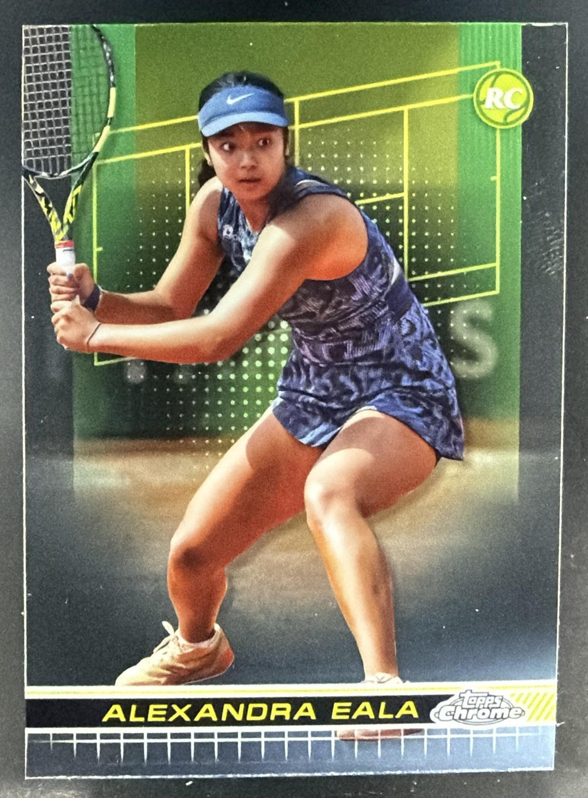 2024 Topps Chrome Alexandra Eala #191 — front