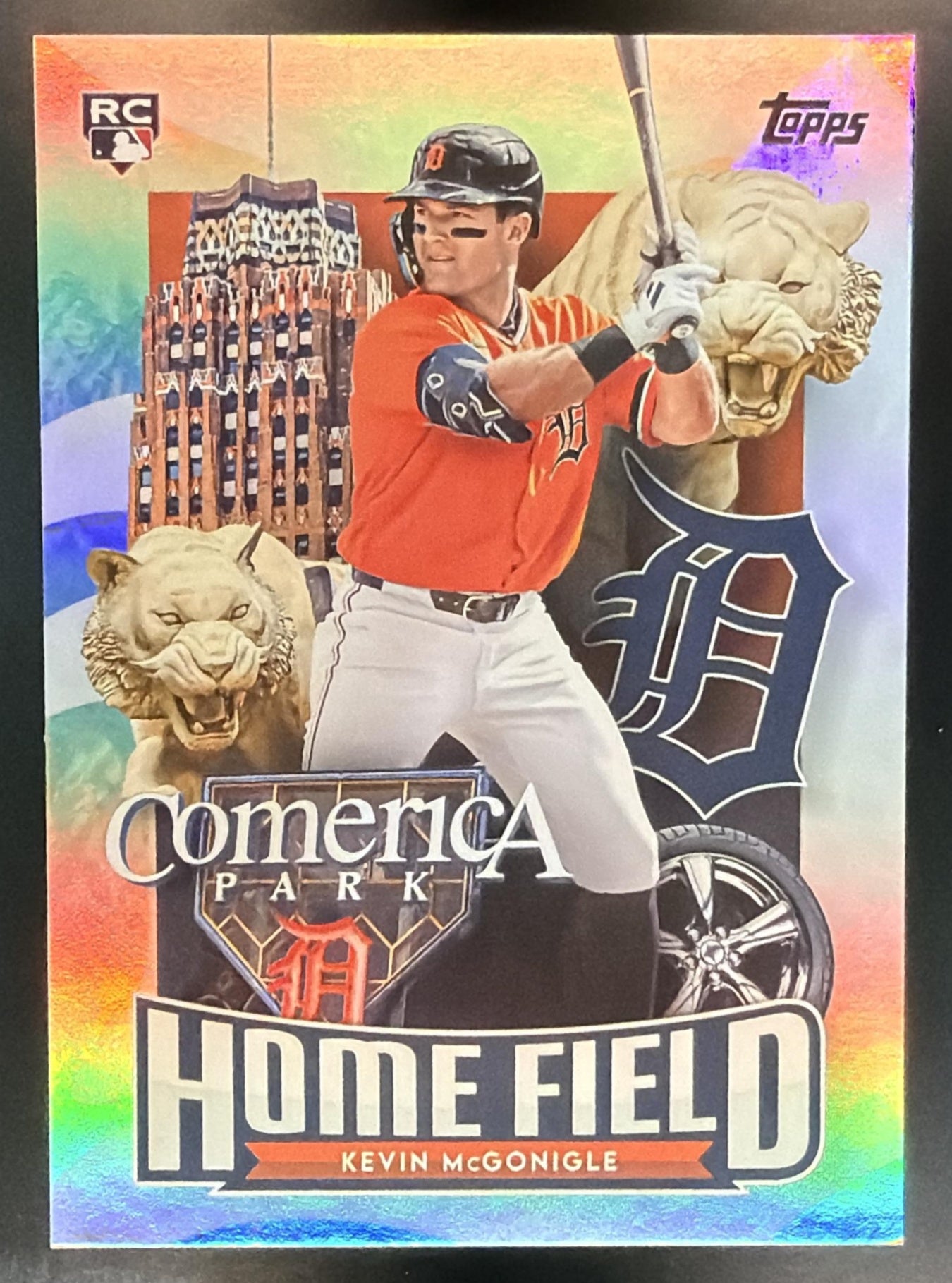 2026 Topps Update Kevin McGonigle #HA-42 Home Field RC SSP Tigers — front