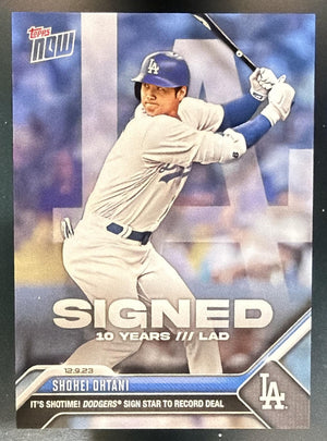 2023 Topps Now Off-Season Shohei Ohtani #OS-21 Dodgers