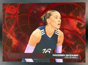 2026 Skybox Metal Universe SE Madisen Skinner #16 of 25 Magnetic Field Red 9/199