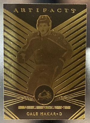2019-20 Upper Deck Artifacts Cale Makar #A-45 Aurum RC Avalanche