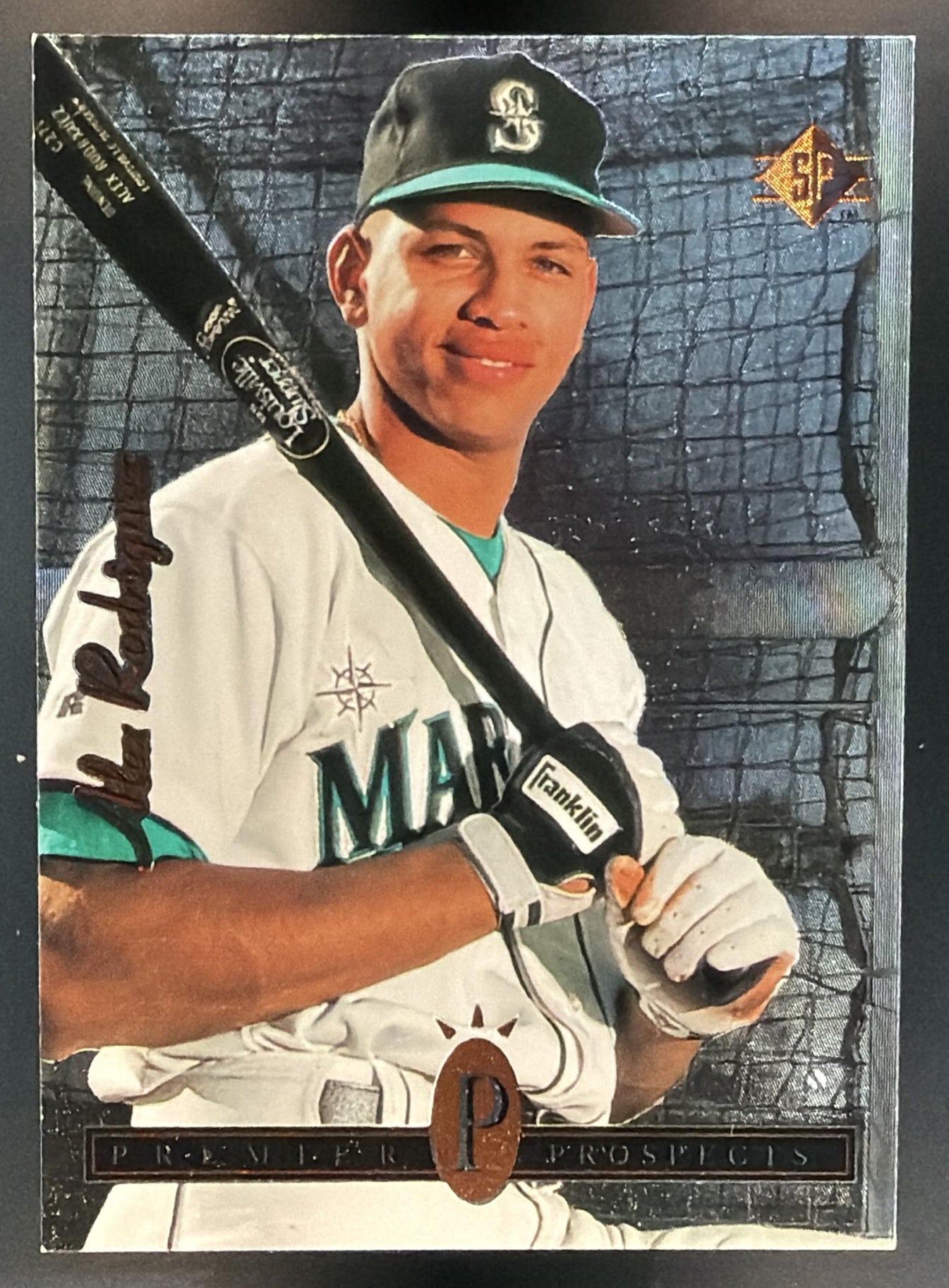 1994 SP Alex Rodriguez #15 RC Mariners — front