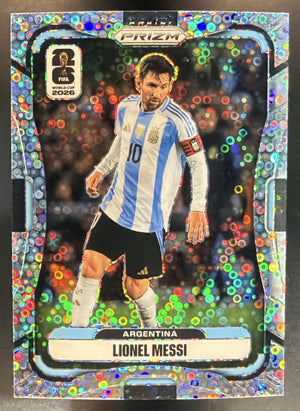 2026 Panini Prizm World Cup Lionel Messi #10 Disco Argentina