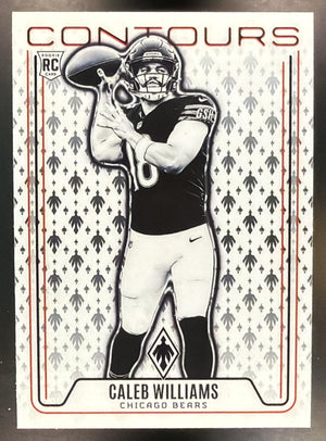 2024 Panini Phoenix Caleb Williams #CON-CWS Contours RC Bears