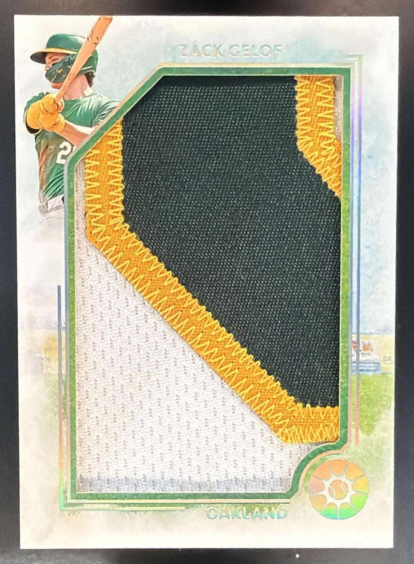 2024 Boys Of Summer Zack Gelof Rookie Jumbo Relics /10 — front
