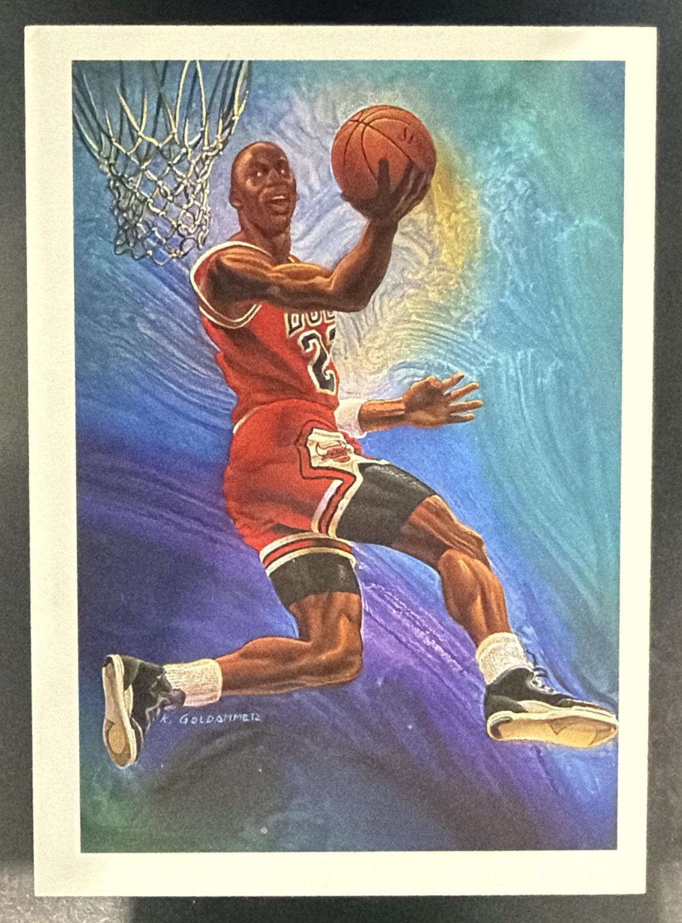 1990-91 Hoops Michael Jordan #358 Bulls — front