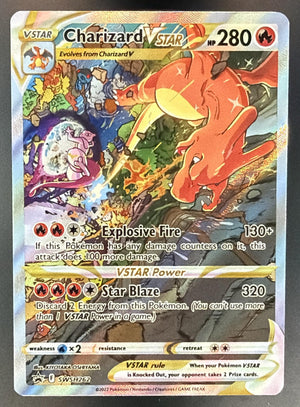 Pokemon Sword & Shield Black Star Promos Charizard VST #SWSH262 2022