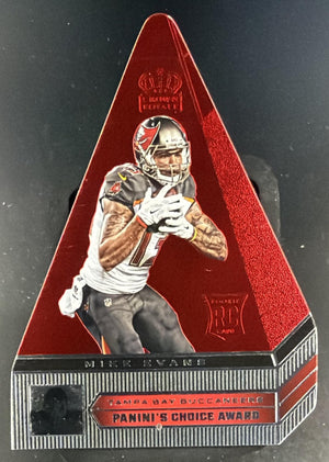 2014 Panini Crown Royale Mike Evans #PC5 Panini's Choice Red RC Buccaneers